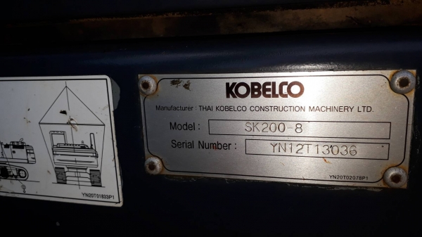 ขาย KOBELCO SK200-8YN12 SUPER XM ไมล์8,500 ชม.ราคา 2,300,000