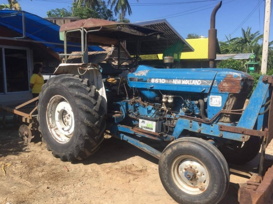 รถไถฟอร์ต 6610 เครื่อง T5 มีคลิปการทำงาน