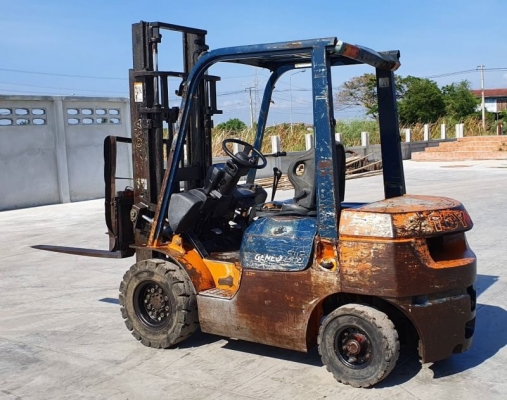 ขายด่วน175,000บาทรถยกดีเซลTOYOTA7FD25ยก2.5ตันยางตัน4เส้นยกสูง3เมตรทูฟรียกจริงวิ่งให้ดูจริงหนัก2.5ตันได้สบายๆรถนอกระบบดีนำเข้ายังไม่เคยใช้งานในเมืองไทยเลย