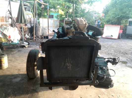 ท่อสูบน้ำสแตนเลสพร้อมเครื่องอีซูซุฝาทอง