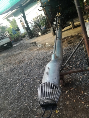 ท่อสูบน้ำสแตนเลสพร้อมเครื่องอีซูซุฝาทอง