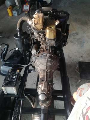 ท่อสูบน้ำสแตนเลสพร้อมเครื่องIsuzu ฝาทอง