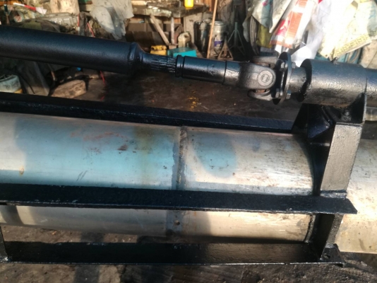 ท่อสูบน้ำสแตนเลสพร้อมเครื่องIsuzu ฝาทอง