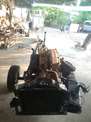 ท่อสูบน้ำสแตนเลสพร้อมเครื่องIsuzu ฝาทอง