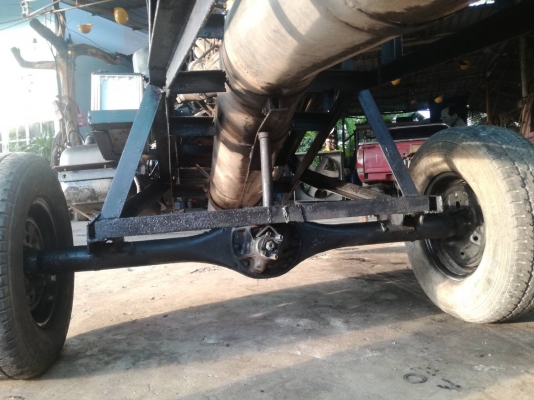 ท่อสูบน้ำสแตนเลสพร้อมเครื่องIsuzu ฝาทอง