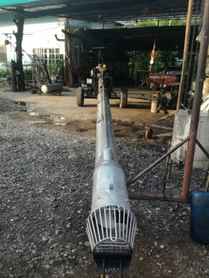 ท่อสูบน้ำสแตนเลสพร้อมเครื่องIsuzu ฝาทอง