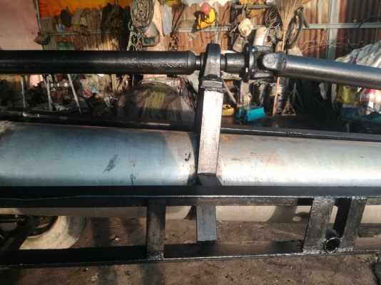 ท่อสแตนเลสพร้อมเครื่องอีซูซุฝาทอง