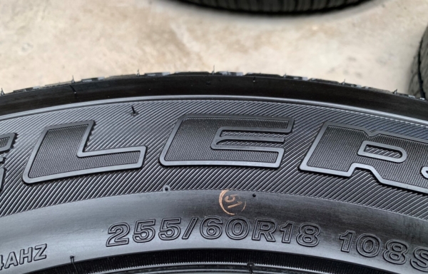 ล้อแม็กป้ายแดง ISUZU D-max STEALTH ขอบ 18 รุ่นใหม่ล่าสุด พร้อมยางใหม่ป้ายแดง 255-60-18 Bridgestone ปี 19 สวยกริ๊บ