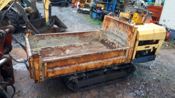 ขาย รถบรรทุกตะขาบ นั่งขับ CHIKUSUI  ยกดั๊มได้ ดั๊มเปอร์ เครื่องดีเซล เก่าญี่ปุ่น พร้อมใช้