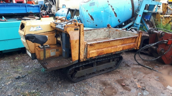 ขาย รถบรรทุกตะขาบ นั่งขับ CHIKUSUI  ยกดั๊มได้ ดั๊มเปอร์ เครื่องดีเซล เก่าญี่ปุ่น พร้อมใช้