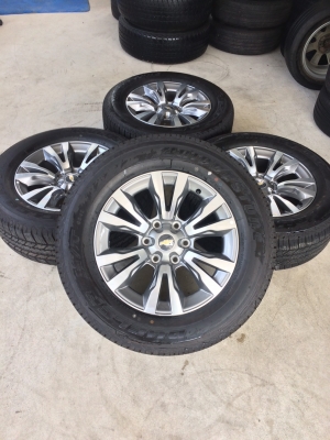 ล้อเชฟขอบ 18 พร้อมยางป้ายแดงปี 19