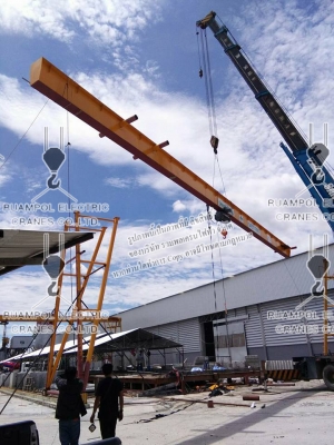 บริการออกแบบติดตั้งเครนไฟฟ้า  เครนโรงงาน ทุกแบบ ตั้งแต่ 1-50 ตัน