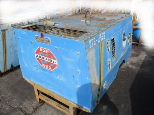 ขายเครื่องปั๊มลม DENYO DPS-130SS เก่านอก # ขนาด 7 บาร์ 130cfm สภาพดี พร้อมใช้ โทร084-5424150 line id : rapinzat