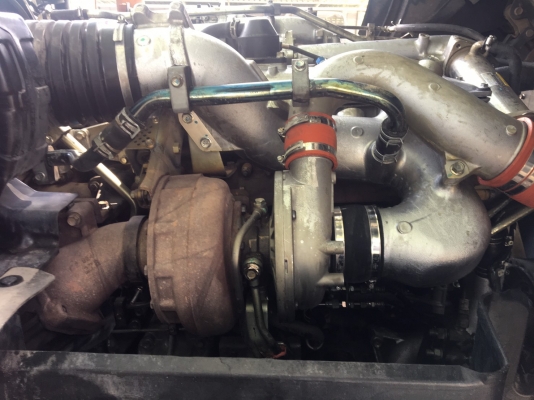 สิบล้อหัวลาก ISUZU GXZ 360 แรง ปี 56 พร้อมหางพื้นเรียบ อู่CIMC ปี 57 ยาว 12 เมตร