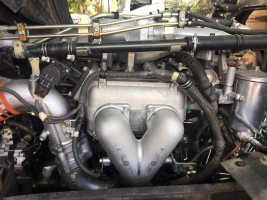 สิบล้อหัวลาก ISUZU GXZ 360 แรง ปี 56 พร้อมหางพื้นเรียบ อู่CIMC ปี 57 ยาว 12 เมตร