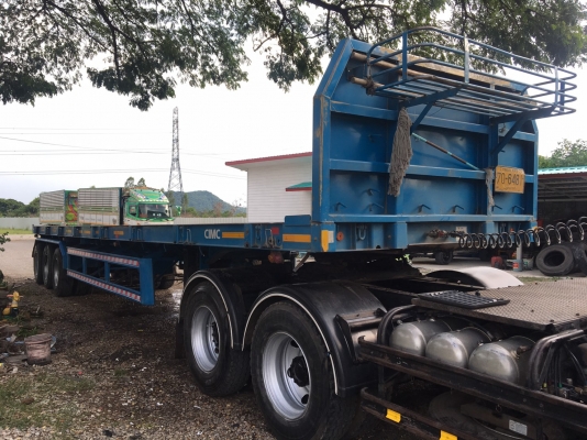 สิบล้อหัวลาก ISUZU GXZ 360 แรง ปี 56 พร้อมหางพื้นเรียบ อู่CIMC ปี 57 ยาว 12 เมตร