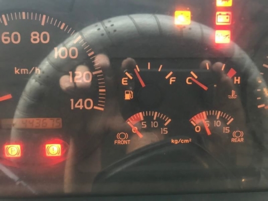 ขาย HINO 344 พ่วงแม่ลูก กระบะเหล็กสามมิตร ไม่ดั๊ม รถปี 56 รถมี 2 พ่วง