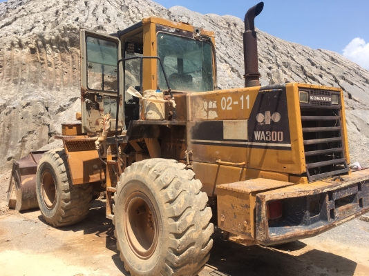 ขายรถตัก KOMATSU WA300-1เอกสารแจ้งจำหน่าย