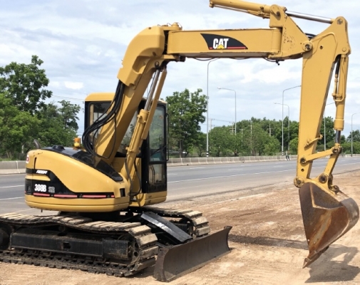 ขายรถขุด CAT 308BSR นำเข้าเองจากญี่ปุ่น สภาพสวยพร้อมใช้ มีVDOการทำงานครับ