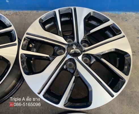 ล้อแม็กป้ายแดง Mitsu Xpender สีดำหน้าเงา ขอบ 16 รุ่นใหม่ล่าสุด แม็กสวยกริ๊บๆ สีแท้จากศูนย์