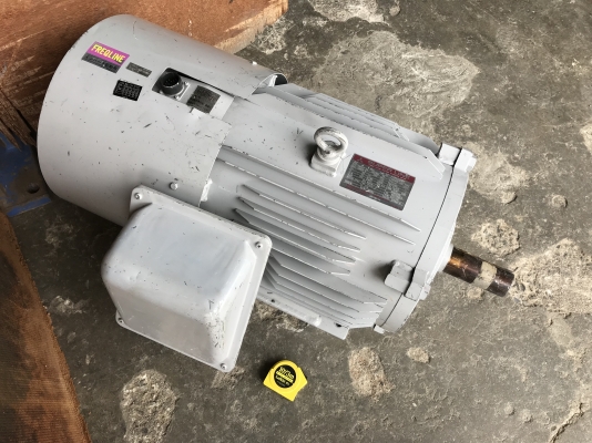 ขายมอเตอร์ไฟฟ้า Mitsubishi 22KW.(30HP.) 380V 1450rpm. made in Japan สภาพสวยใหม่เก่าเก็บ ไม่เคยใช้งาน ราคา 12,000 บาท