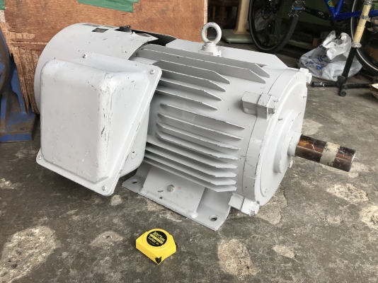 ขายมอเตอร์ไฟฟ้า Mitsubishi 22KW.(30HP.) 380V 1450rpm. made in Japan สภาพสวยใหม่เก่าเก็บ ไม่เคยใช้งาน ราคา 12,000 บาท
