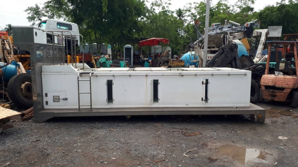 ขาย กระบะสแตนเลส รถหกล้อ ขนาด 2.22&times;4.50 เมตร คัสชี 82 cm เก่าญี่ปุ่น สวยมาก มีอุปกรณ์ปั้มลมเติมลมอ๊อกชิเจนและท่อลม พร้อมชุดควบคุม