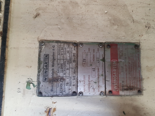 ขายเครื่องปั้มโลหะ