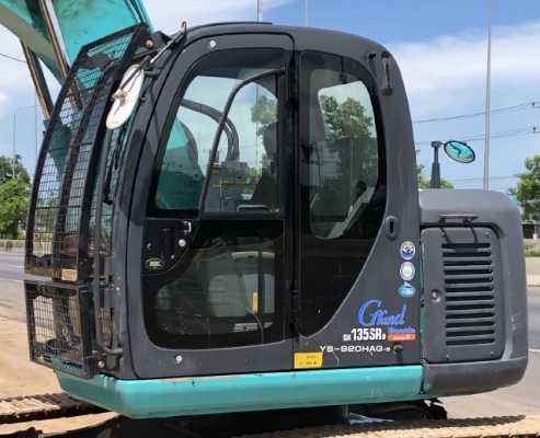 ขายรถขุด KOBELCO SK135SR หัวแม่เหล็ก นำเข้าเองจากญี่ปุ่น สภาพสวยพร้อมใช้ มีVDOการทำงานครับ