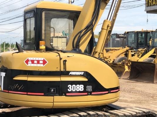 ขายรถขุด CAT 308BSR นำเข้าเองจากญี่ปุ่น สภาพสวยพร้อมใช้ มีVDOการทำงานครับ
