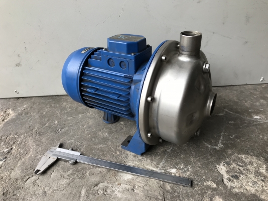 ขายปั๊มน้ำหอยโข่งหัวสแตนเลส Ebara 0.55Kw. 380V made in Italy สภาพสวย หมุนนิ่ม พร้อมใช้งาน