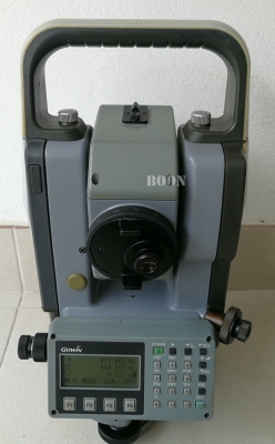 ล้องสำรวจมือสอง Total Station Gowin TKS-202 by TOPCON  Accuracy2&rdquo; ความละเอียดหน้าจออ่าน 1&rdquo;  สภาพดีพร้อมใช้ อุปกรณ์ตามรูป พร้อม calibrated