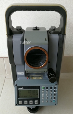 ล้องสำรวจมือสอง Total Station Gowin TKS-202 by TOPCON  Accuracy2&rdquo; ความละเอียดหน้าจออ่าน 1&rdquo;  สภาพดีพร้อมใช้ อุปกรณ์ตามรูป พร้อม calibrated
