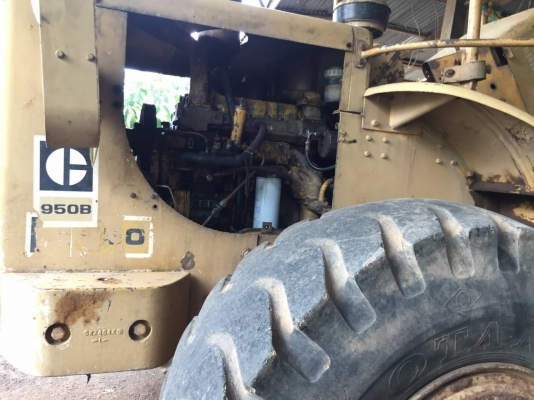 รถตัก CATERPILLAR 950B ต่อแขนเรียบร้อยแล้ว