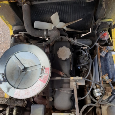 รถฟอร์คลิฟท์ Toyota 700 กิโล เก่าญี่ปุ่น ยกสูง 3 เมตร เครื่องเบนซิน รถฟอร์คลิฟท์ Toyota 700 กิโล เก่าญี่ปุ่น ยกสูง 3 เมตร เครื่องเบนซิน