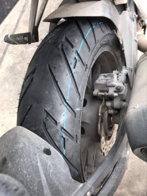 ยางใหม่ Aspira Premo  120/70/17+160/60/17 ใส่ฟรี ส่งฟรี