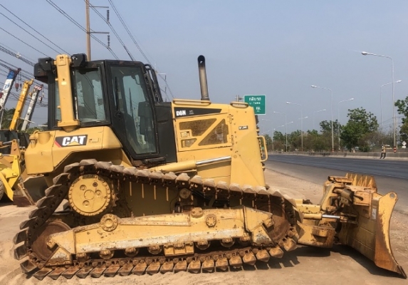 ขายรถดันดิน CAT D6N ปี 2008 นำเข้าเองจากญี่ปุ่น สภาพสวยพร้อมใช้ มีVDOการทำงานครับ