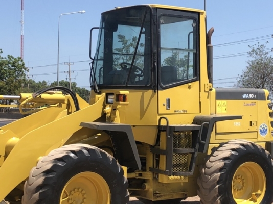 ขายรถตักล้อยาง KOMATSU WA100-3 นำเข้าเองจากญี่ปุ่น สภาพสวยพร้อมใช้ มีVDOการทำงานครับ
