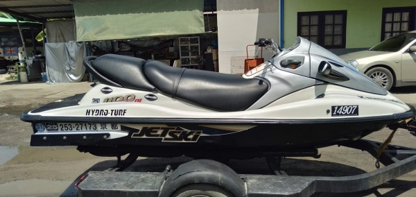 ขออนุญาต ขาย KAWASAKI Stx1100cc.เก่าญี่ปุ่น 3 ที่นั่ง มีถอยหลัง พร้อมขับครับ มีที่ลอง