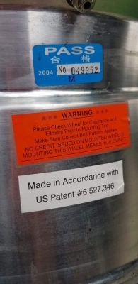 ขายล้อ MICKEY THOMPSON BeadLock แท้ 16"x10" ลบ 25