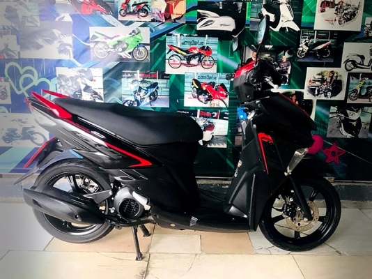 gt125 2017 สีดำแดง รถเครื่องเดิมดี สีสวย 25900