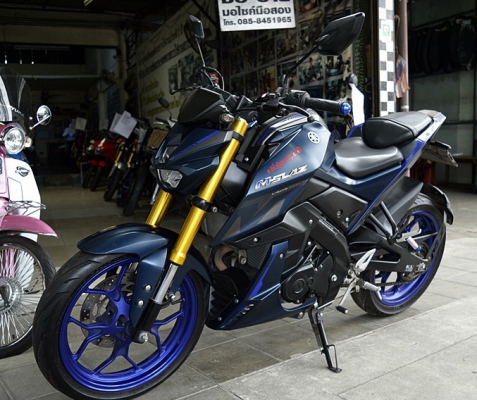 M slaz สีนํ้าเงิน เข้มโลโก้นู้น ลายใหม่ล่าสุด รถสวยเครื่องเดิม58900