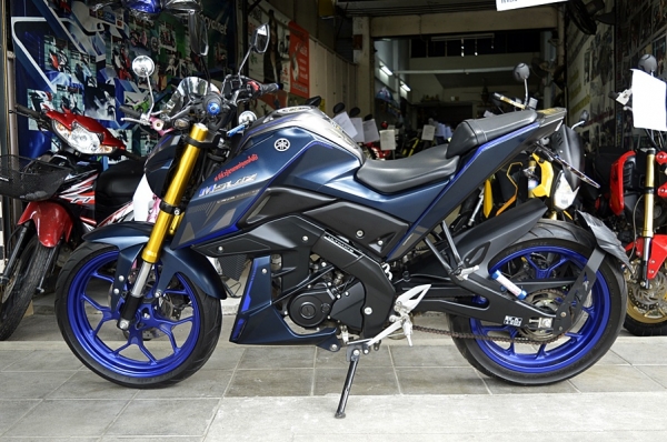 M slaz สีนํ้าเงิน เข้มโลโก้นู้น ลายใหม่ล่าสุด รถสวยเครื่องเดิม58900
