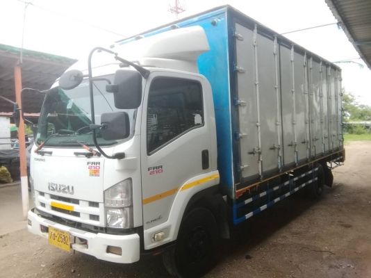 6 ล้อกลาง ตู้10บาน *EURO3* ISUZU FRR 210 แรงม้า คอมมอนเรว ยาว 6.50 ม. รถสวยเดิมทั้งคัน+สภาพพร้อมใช้ง