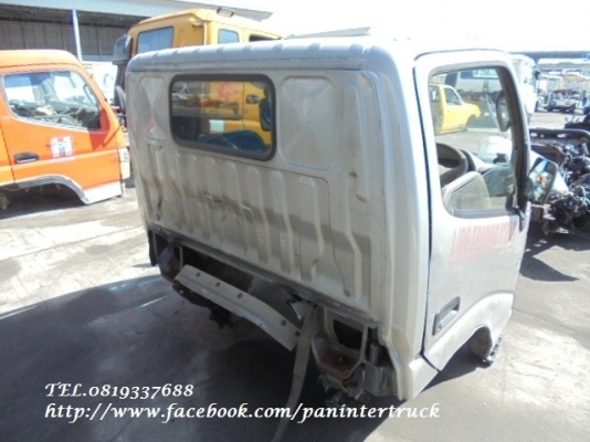 SALE**สินค้าเก่านอก หัวเก๋งรถบรรทุก 4 ล้อใหญ่ ,6 ล้อเล็ก CABIN TOYOTA DYNA 200-300 (ตาหวาน /มีขาหลัง/ รุ่นยกหัวไม่ได้)