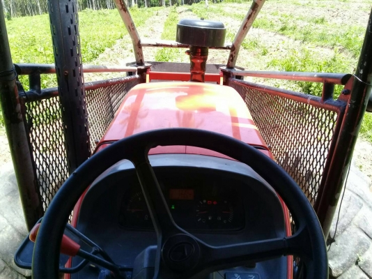 ขายดาวน์150,000 รถไถKUBOTA M9540 ไมล์2146ชม.ใบมีด 7 จานผ่อนเดือนละ 22,000x34=748,000