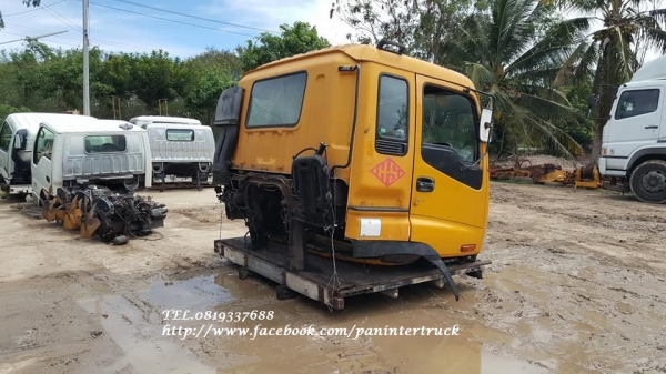 SALE สินค้าเก่านอก*โปรลดกระหน่ำ ราคาถูกตาแตก!!หัวเก๋งรถบรรทุกไซค์10ล้อ -หัวลาก /CABIN  ISUZU :GIGA (มีขาหลัง)