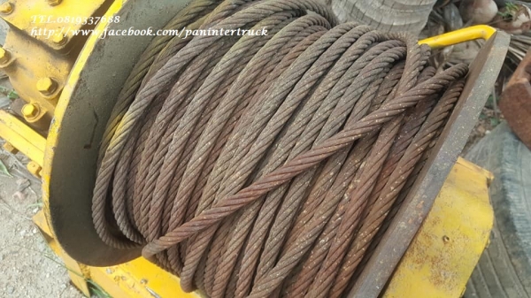 SALE FROM JAPAN สินค้าเก่านอก*WINCH วิ๊นซ์พร้อมปั๊มไฮดรอลิคUCHIDA สำหรับงานรถบรรทุกไซค์ 6ล้อใหญ่ ,10ล้อ -หัวลาก