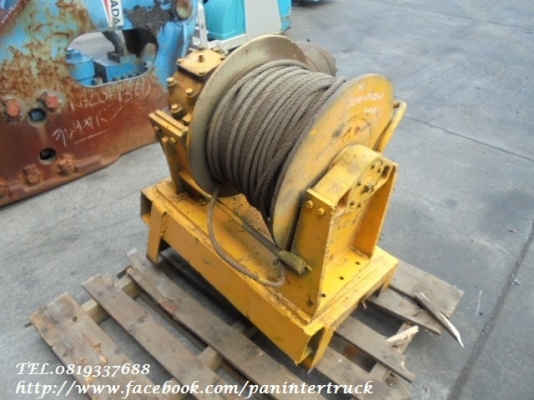 SALE FROM JAPAN สินค้าเก่านอก*WINCH วิ๊นซ์พร้อมปั๊มไฮดรอลิคUCHIDA สำหรับงานรถบรรทุกไซค์ 6ล้อใหญ่ ,10ล้อ -หัวลาก