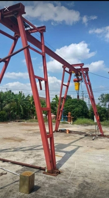 เครน5ตันกว้าง9เมตรสูง6เมตรรอกนิชิญี่ปุ่นราคา90,000บาท